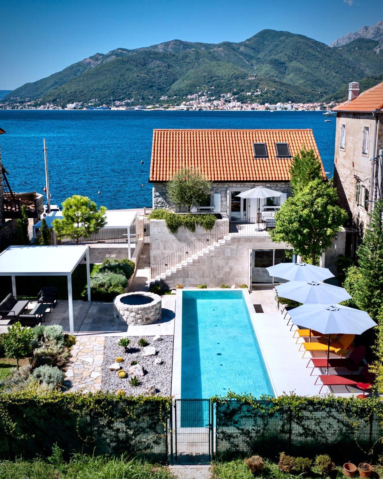Villa Lastva Teodo Esterno foto