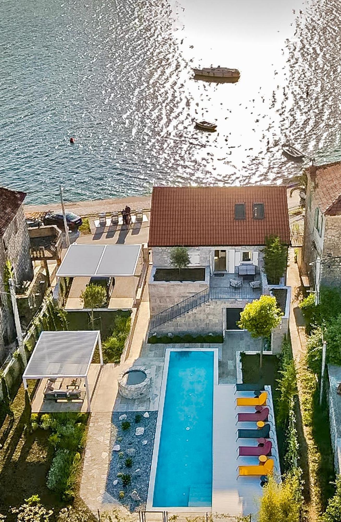 Villa Lastva Teodo Esterno foto